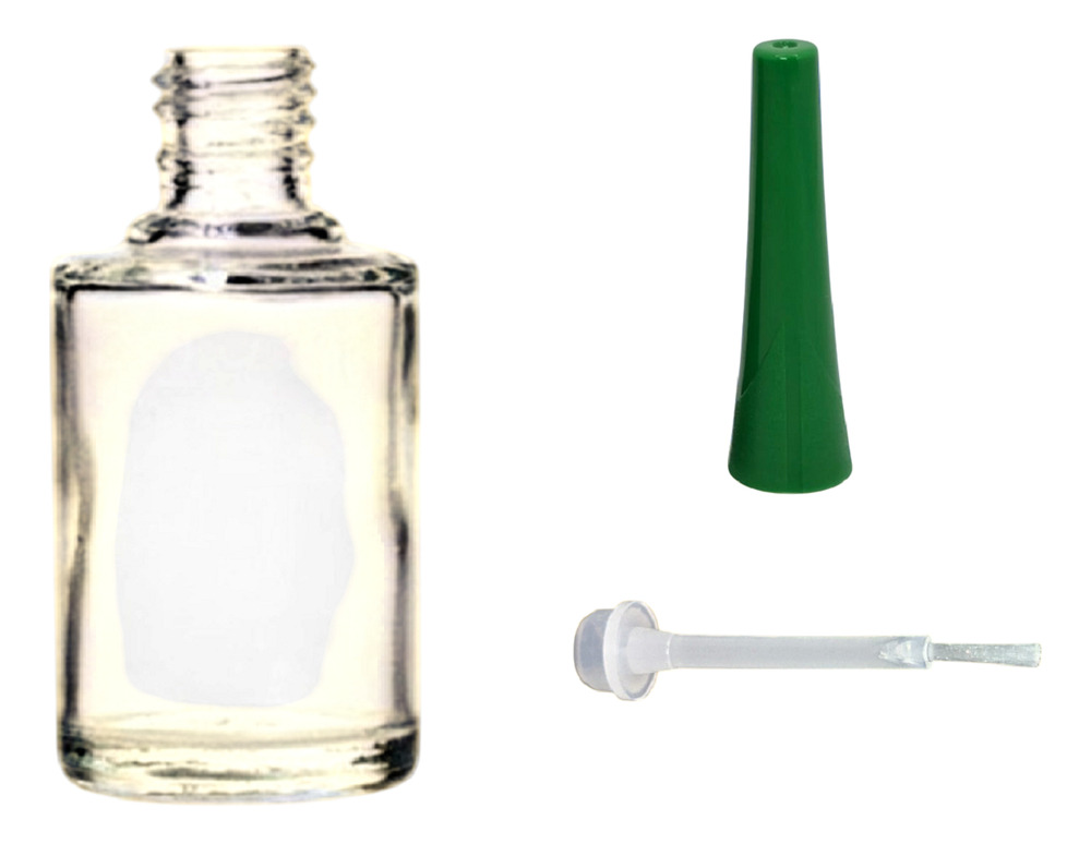 32 Frascos Esmalteros De Vidrio Ice 15ml + Tapas + Pincel - Imagen 34