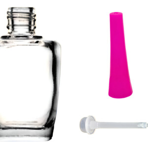 40 Frascos Esmalteros De Vidrio Goya 12ml + Tapas + Pincel