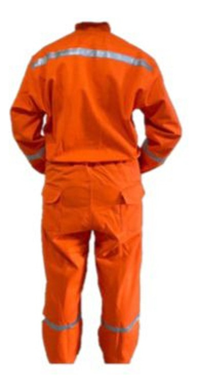 Overol Ignifugo Dotacion Certificado Nfpa 2112 Astm F1959 Naranja L - Imagen 7