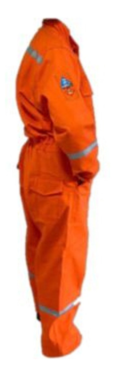 Overol Ignifugo Dotacion Certificado Nfpa 2112 Astm F1959 Naranja L - Imagen 6