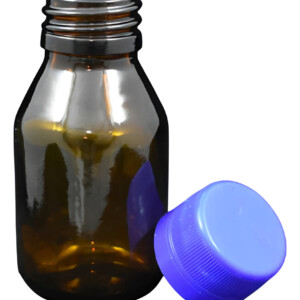 24 Frascos Vidrio Farmaceutico 60ml Ambar + Tapa 28mm + Sub