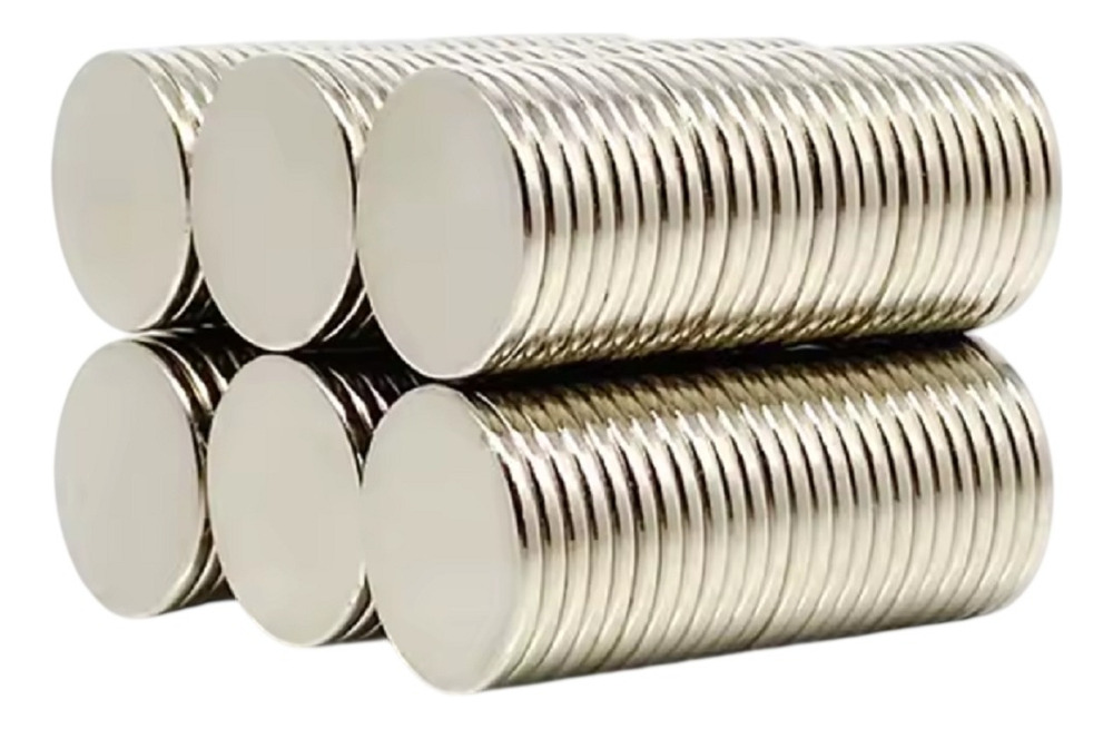 10 Imanes Neodimio Disco 18mm X 2mm N45