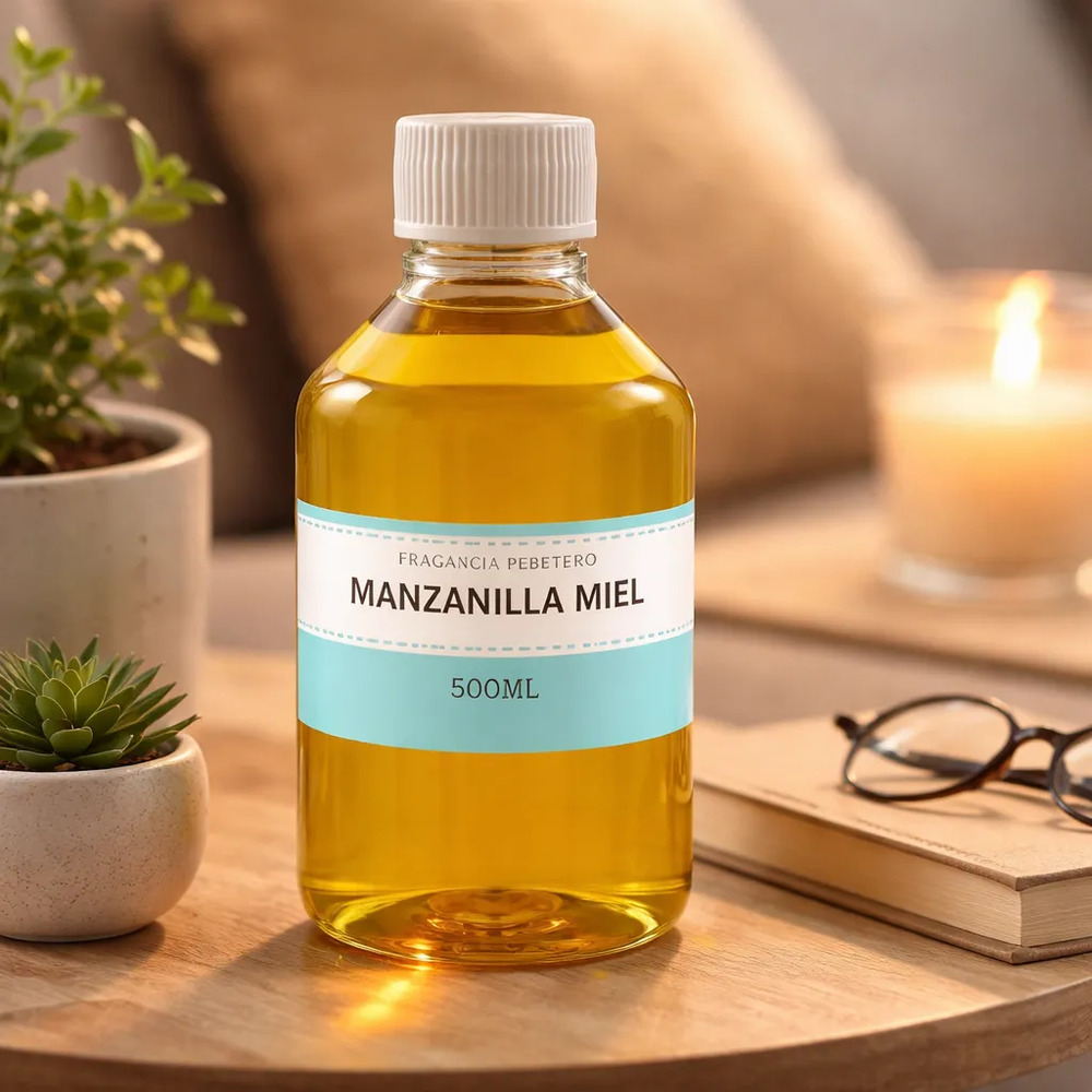 Fragancia Pebetero Aroma Manzanilla Miel 500ml - Imagen 6