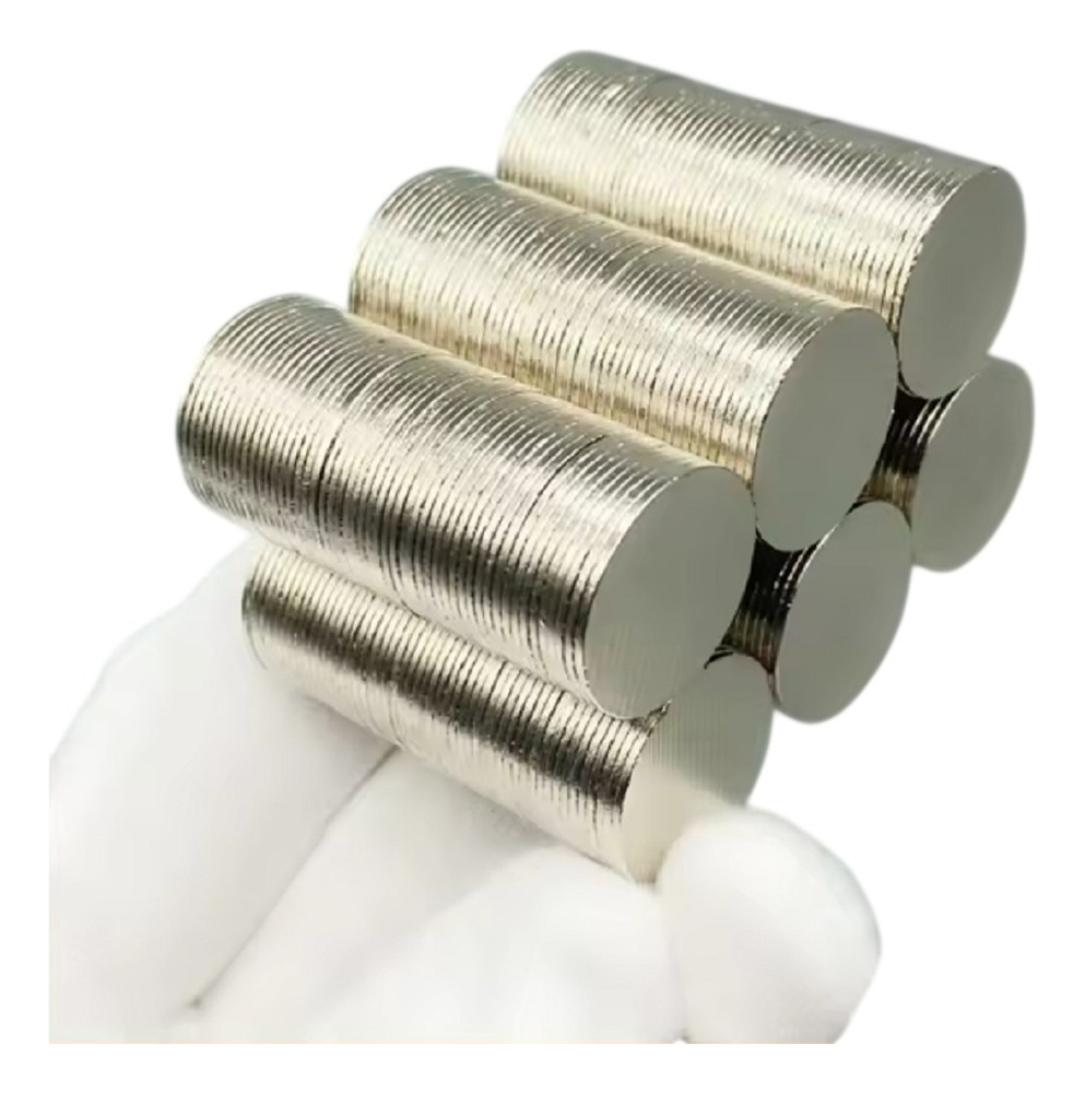 10 Imanes Neodimio Disco 20mm X 1mm N45