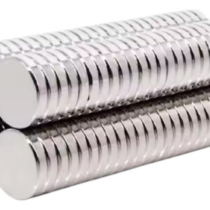 25 Imanes Neodimio Disco 10mm X 2mm N45