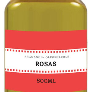 Fragancia Oleosoluble Liposolible Rosas 500ml