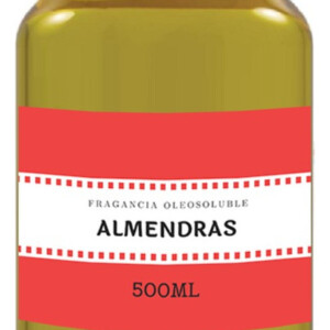 Fragancia Oleosoluble Liposolible Almendras 500ml