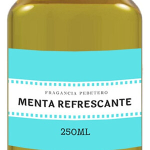 Fragancia Pebetero Aroma Menta Refrescante 250ml