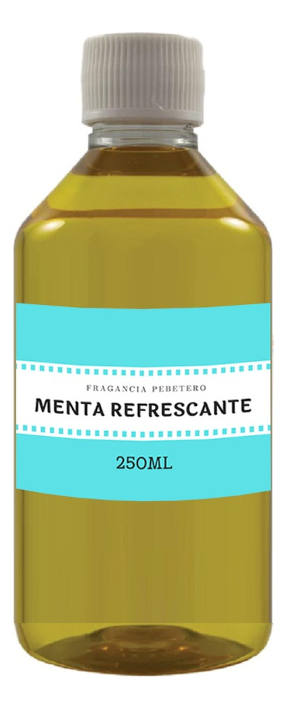 Fragancia Pebetero Aroma Menta Refrescante 250ml