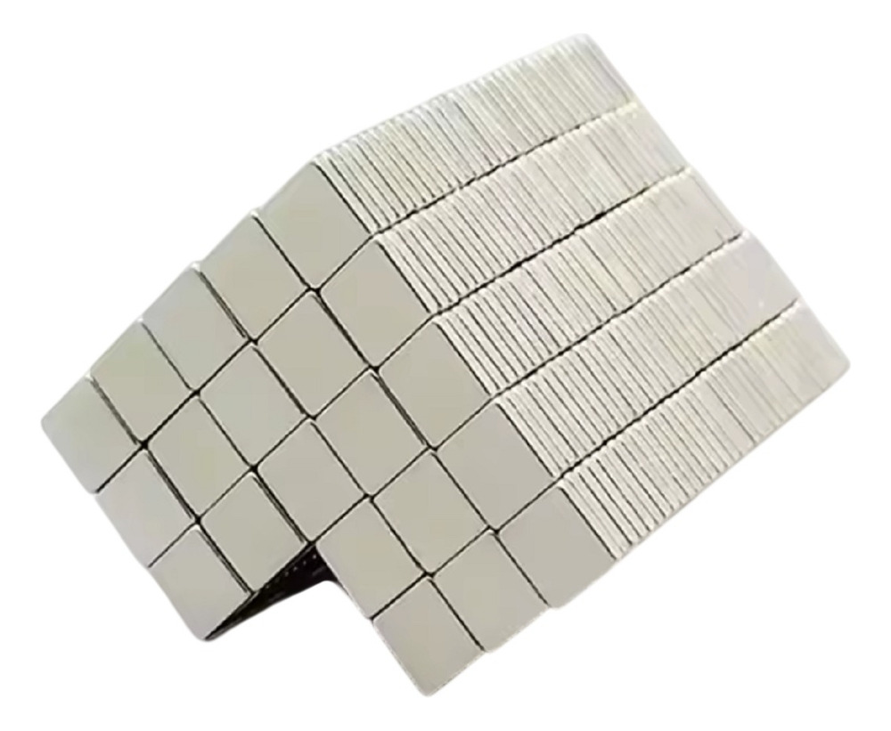 20 Imanes Neodimio Bloque 5mm X 5mm X 1mm N45