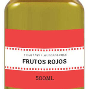 Fragancia Oleosoluble Liposolible Frutos Rojos 500ml