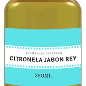 Fragancia Pebetero Aroma Citronela Jabon Rey 250ml