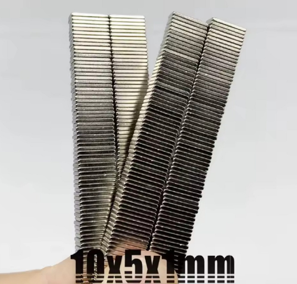 20 Imanes Neodimio Bloque 10mm X 5mm X 1mm N45 - Imagen 3