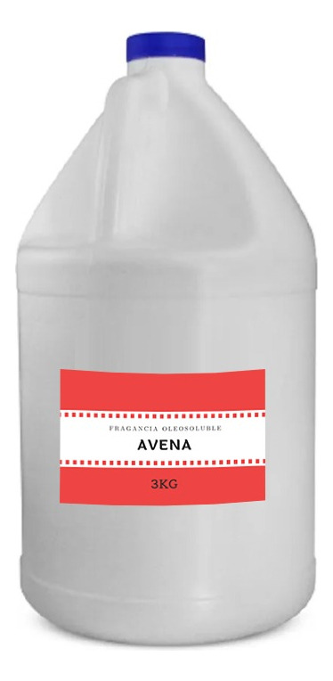 Fragancia Oleosoluble Liposolible Avena Galon 3kg