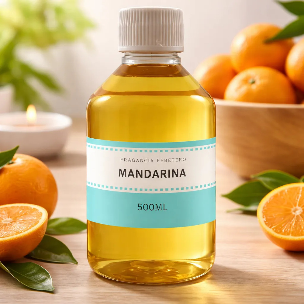 Fragancia Pebetero Aroma Mandarina 500ml - Imagen 5