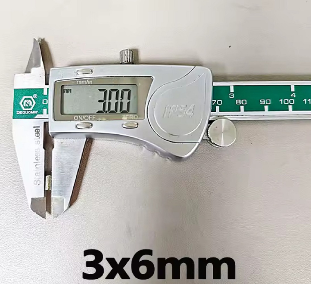 20 Imanes Neodimio Cilindro 3mm X 6mm N45 - Imagen 7