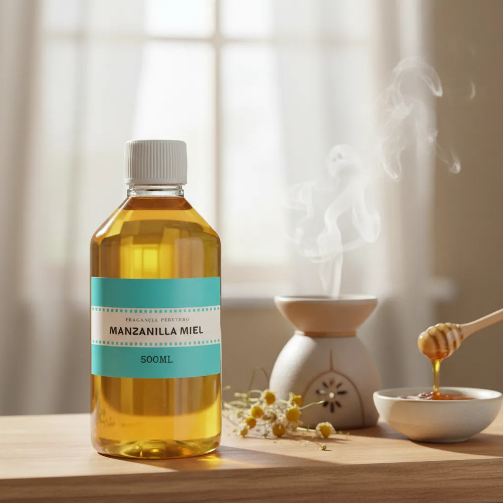 Fragancia Pebetero Aroma Manzanilla Miel 500ml - Imagen 5