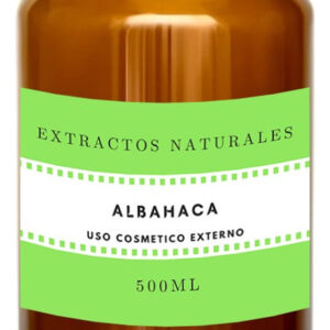 Extracto Natural Cosmetico Albahaca 500ml
