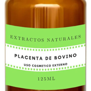 Extracto Natural Cosmetico Placenta De Bovino 125ml
