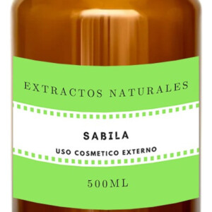 Extracto Natural Cosmetico Sabila 500ml