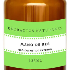 Extracto Natural Cosmetico Mano De Res 125ml