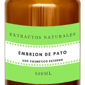 Extracto Natural Cosmetico Embrion De Pato 500ml