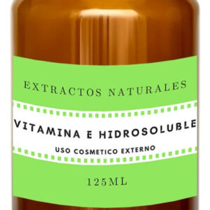 Extracto Natural Cosmetico Vitamina E Hidrosoluble 125ml
